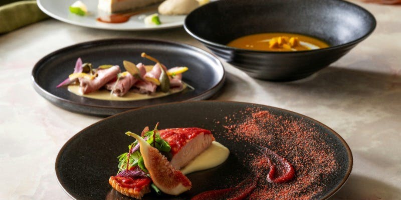 ランチ【モナコ】メインに魚料理の気軽なフレンチコース全4皿