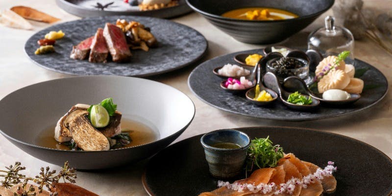 ディナー【パシフィック】キャヴィアや山形牛サーロインなど全7皿