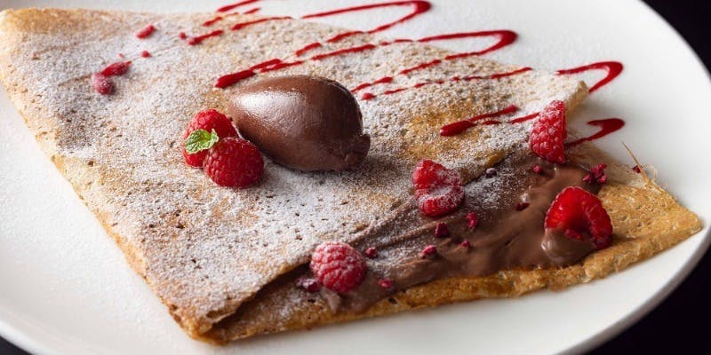 【デザートセット】ショコラとフランボワーズのガレット（平日予約）