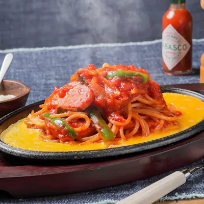 Organic Napolitan spaghetti