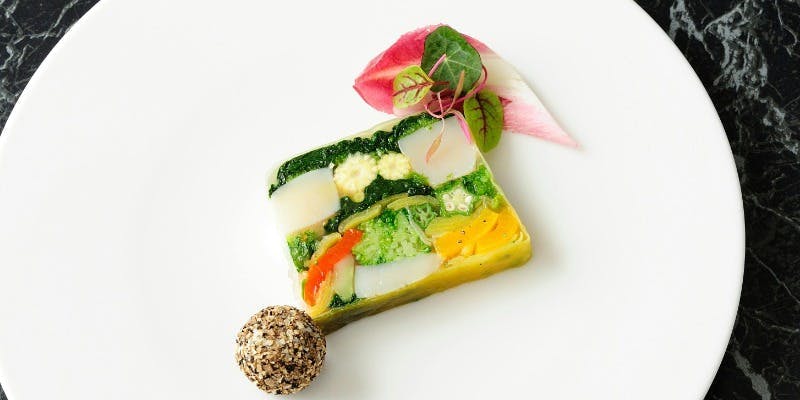 【デジュネ】前菜　メイン料理をお魚orお肉から選べるランチコース