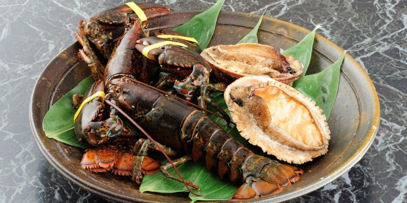 【夕凪】活オマール海老活鮑のランチコース