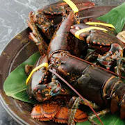 活オマール海老の鉄板焼(1/2尾)