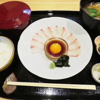 ランチ「宇和島風鯛めし」