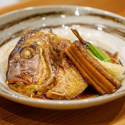 名物「鯛のあら炊き」