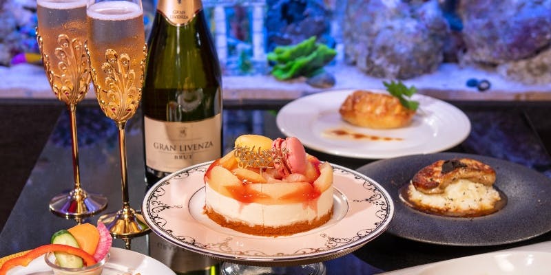 ランチ 女子会 アクアリウムダイニング Jemare Okaimonoモール レストラン