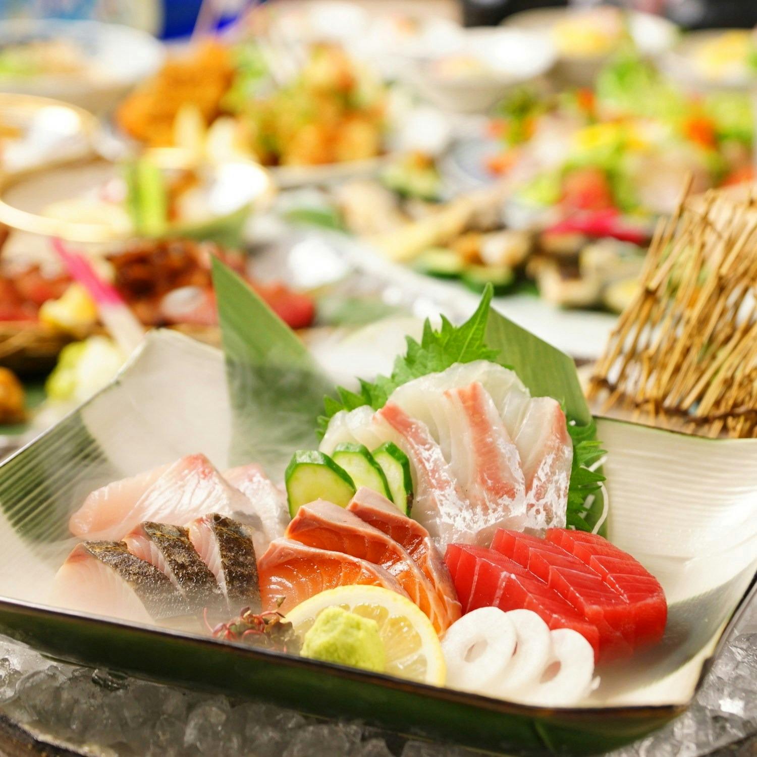 海鮮と創作串天ぷら 個室 魚舟 梅田阪急グランドビル店 花コース 蒸し豚と万願寺の炙り焼き 造り五種など全8品 60種飲み放題 タイムセール ランチ プラン メニュー 一休 Comレストラン 海鮮と創作串天ぷら 個室 魚舟 梅田阪急グランドビル店 花コース 蒸し豚と万願寺の炙り焼き 造り五種など全8品 60種飲み放題 タイムセール ランチ プラン メニュー 一休 Comレストラン