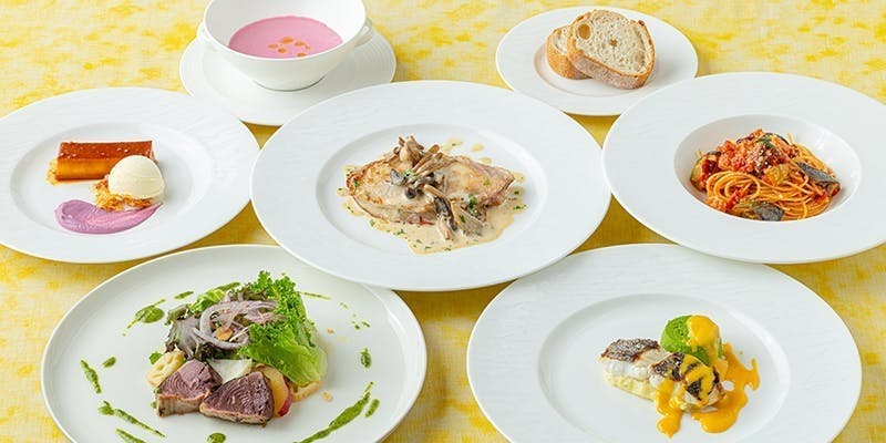【シェフズランチ】選べるメイン、本日のパスタなど全5品