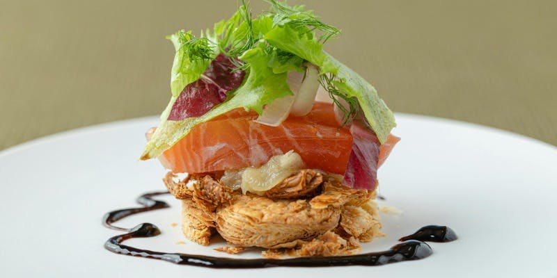 【窓際確約＆グラスシャンパン付き】魚料理と肉料理のWメインで祝うアニバーサリーディナー