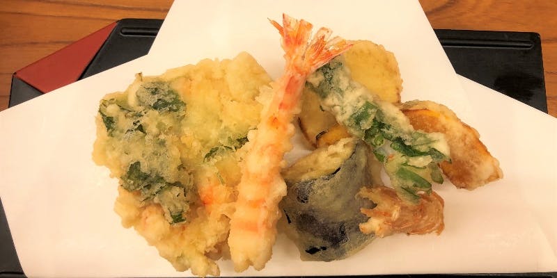 【おまかせコース】揚げたて天ぷら11種・ご飯・フルーツ