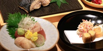 昼会席膳「桜～さくら」 ～魚料理がメインの会席膳 - 個室処 稲田屋はなれ 霞が関店
