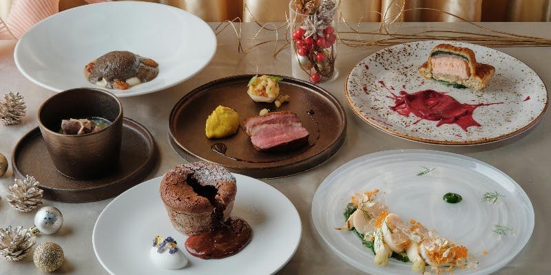【Xmas 2025】フレンチシェフが手がけるクリスマスランチ＜全5品＞