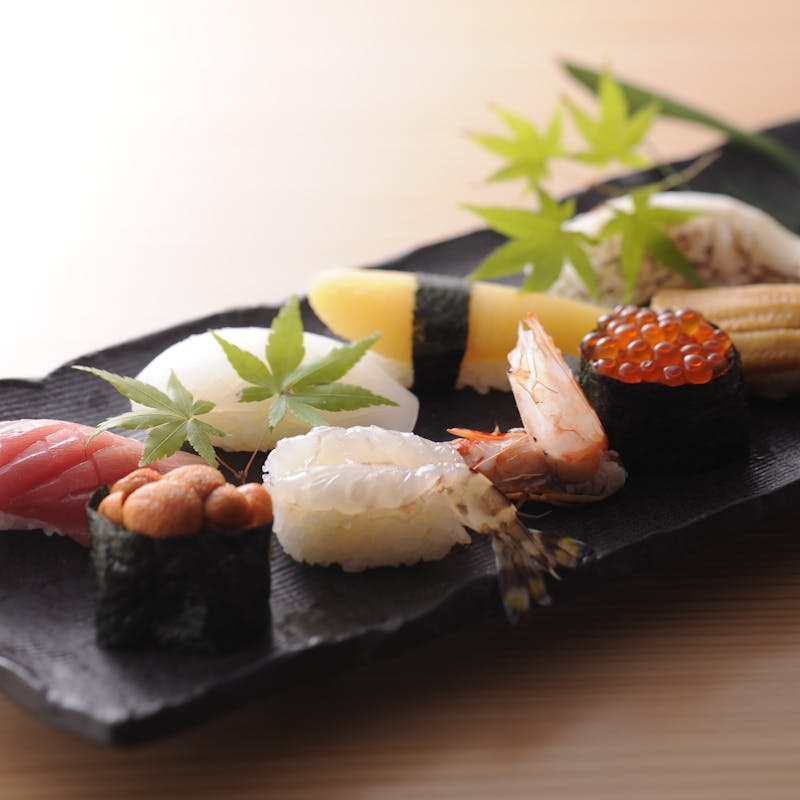 【季節の特別コース】鮮魚4種盛り、夏野菜の天麩羅など全6品