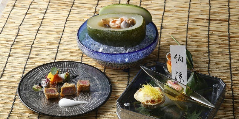 【柳花　りゅうか】四季折々の食材に料理長の想いをこめた日本料理（全8品）