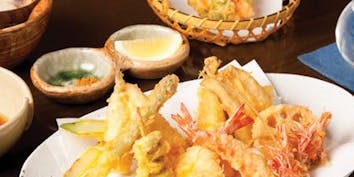 【藤コース】（刺身、天ぷら8品、食事、デザート） - 日本橋 天ぷら魚新