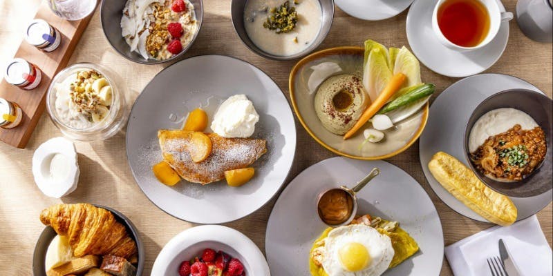 前菜・メインが選べるヘルシーブレックファーストセット