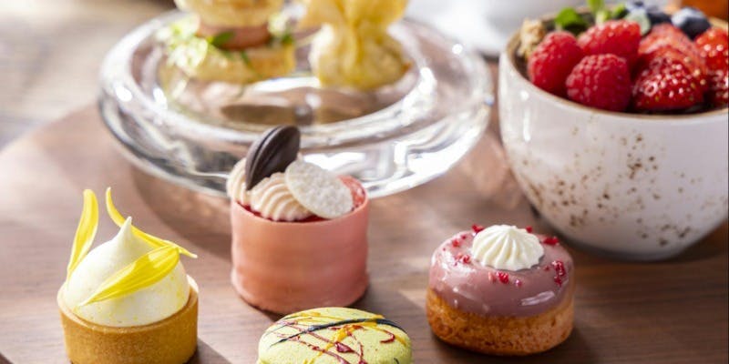 【プレミアムランチ】デザートを「キンプトンアフタヌーンティースイーツ」に変更（4品プラン）