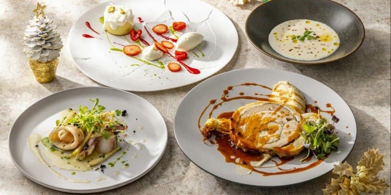 【Xmas2025】全4皿 選べる前菜・メイン・デザート