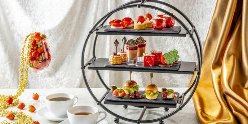 【スタンダードアフタヌーンティー】いちご×チョコレート