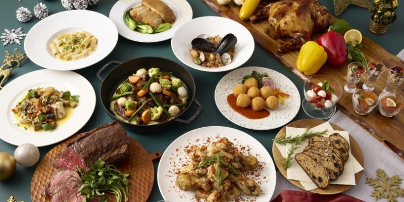Xmas2025 Holiday【Jewelry Winter Dinner Buffet】＋12/20,21限定サンタグリーティング