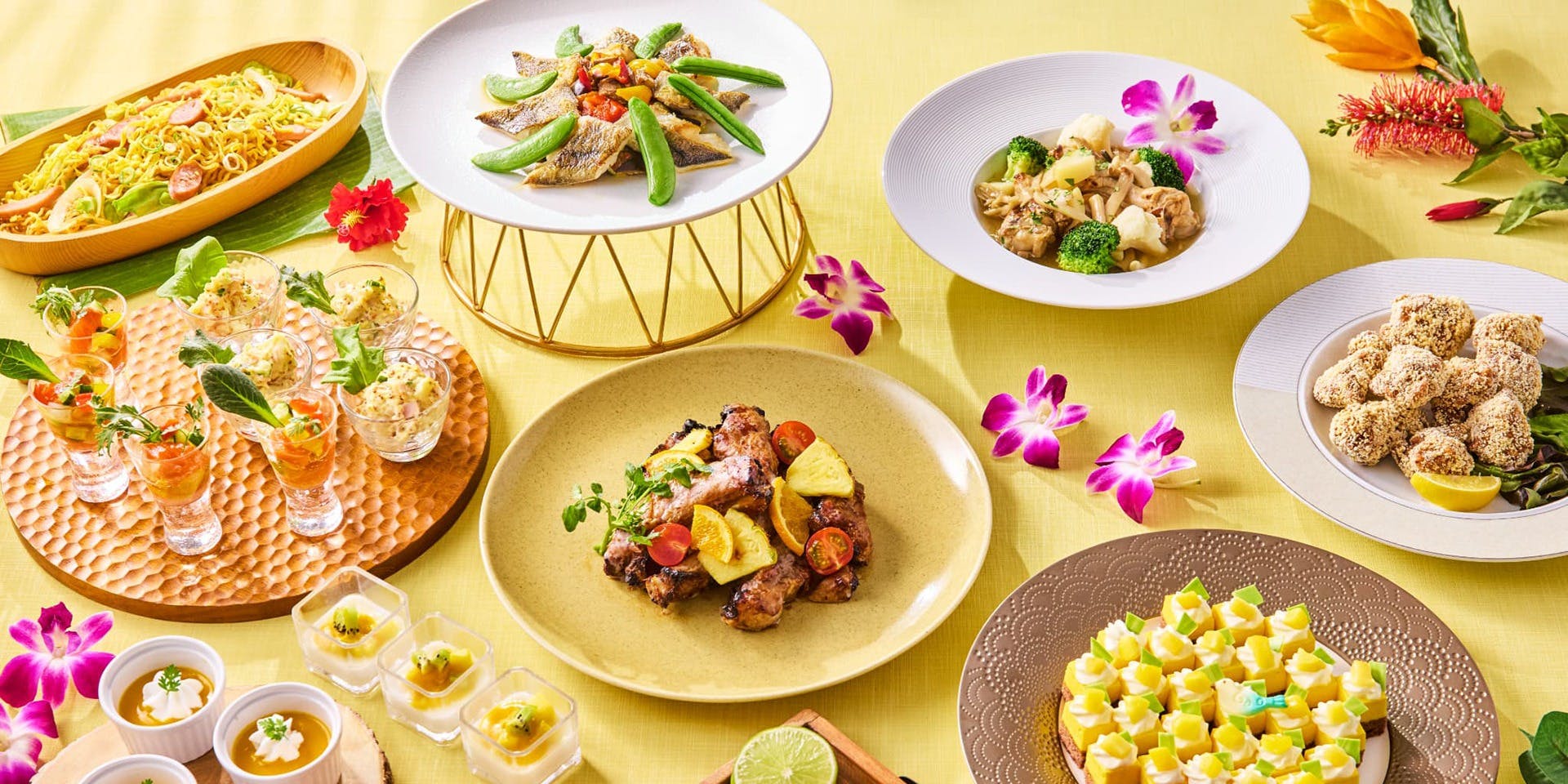 バイキングビュッフェ台4点セット✖︎2 ファームビュッフェ mothers てんしば店（天王寺・阿倍野