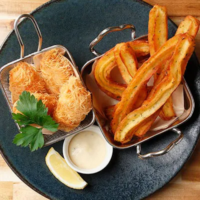 ロンドン風アレンジのスペイン料理