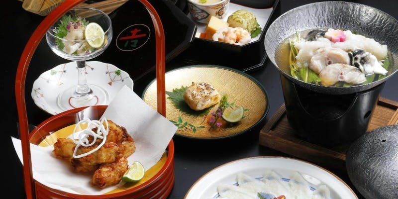 京懐石 美濃吉 そごう大宮店 【とらふぐ特別懐石】 ランチ プラン