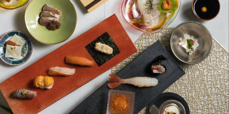 【昼のおまかせコース】（2時間制）ランチはお得！政寿司銀座一番人気のおまかせコース
