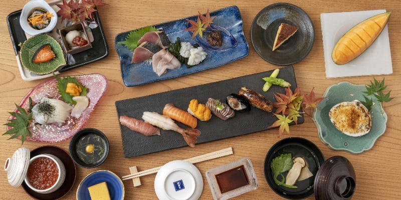 【秋のおまかせ AUTUMN OMAKASE】北海道の秋の旬「秋鮭・いくら・苫小牧産黒北寄貝」を愉しむ