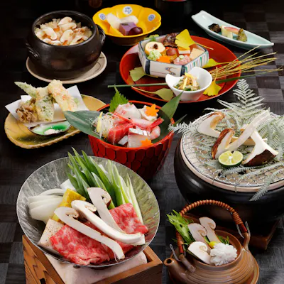 京都直送の食材を使用
