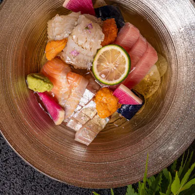 季節のコース料理に舌鼓