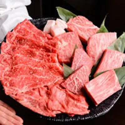 最高位A5黒毛和牛をお好きなだけ食べ放題