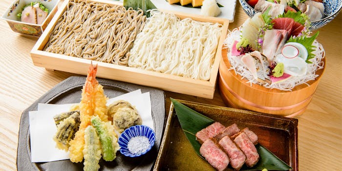 ランチ 銀座の蕎麦屋 ギンザノソバヤ 新橋 蕎麦 一休 Comレストラン ランチ 銀座の蕎麦屋 ギンザノソバヤ 新橋 蕎麦 一休 Comレストラン