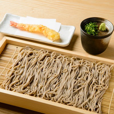 胴搗製法で製粉したこだわりの蕎麦