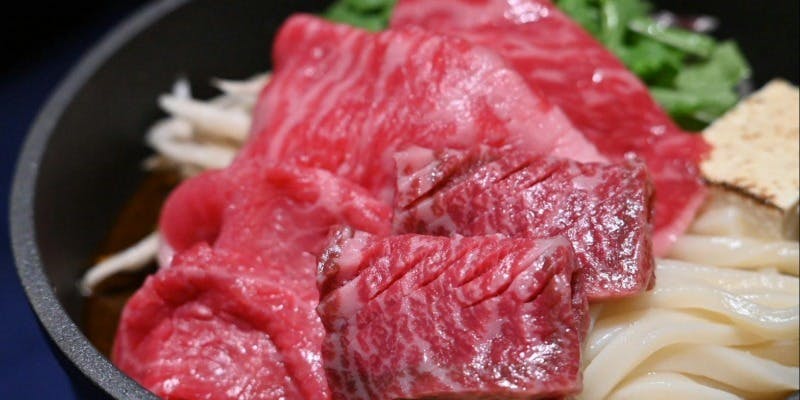 黒毛和牛すき焼きランチコース　（平日特別価格）