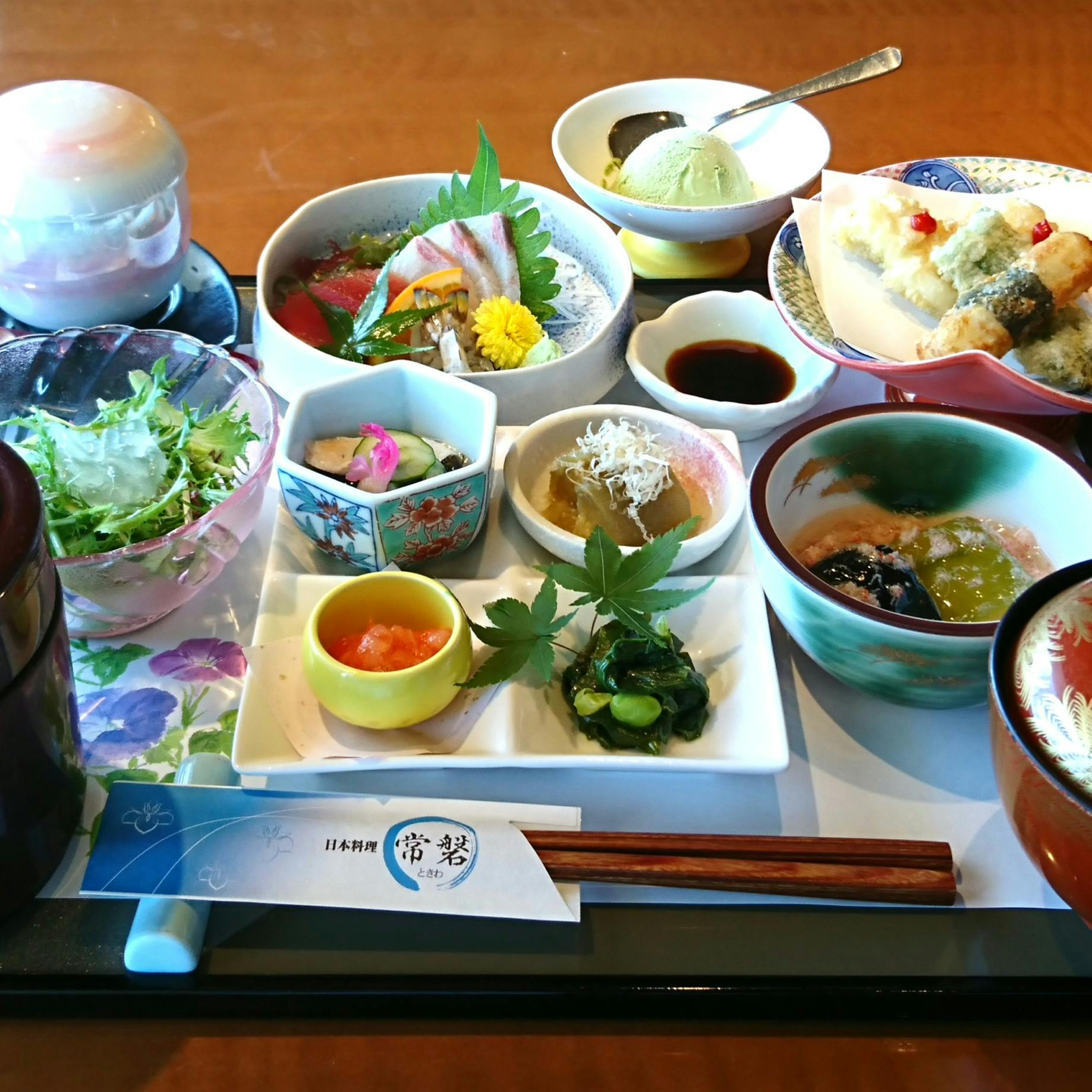 日本料理 常盤 ホテル竹島 彩 前菜 煮物 揚げ物など全8品 ランチ プラン メニュー 一休 Comレストラン