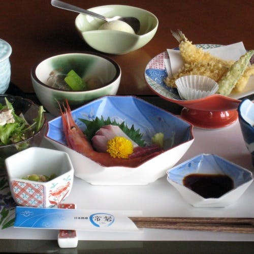 日本料理 常盤 ホテル竹島 汀 造り七種 炊き合わせ デザートなど全9品 ランチ プラン メニュー 一休 Comレストラン