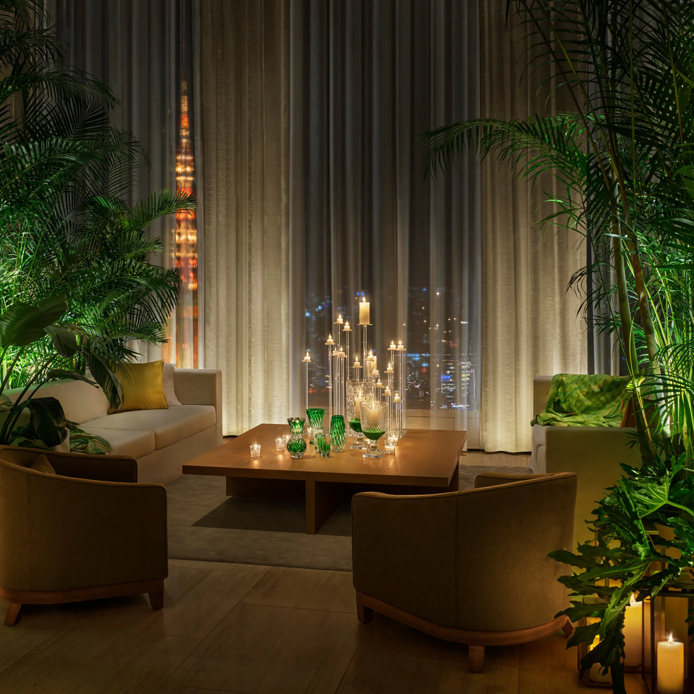 Lobby Bar 東京エディション虎ノ門 Lobby Bar トワイライトアフタヌーンティー タワービュー席 ティー プラン 11600218 メニュー 一休 Comレストラン