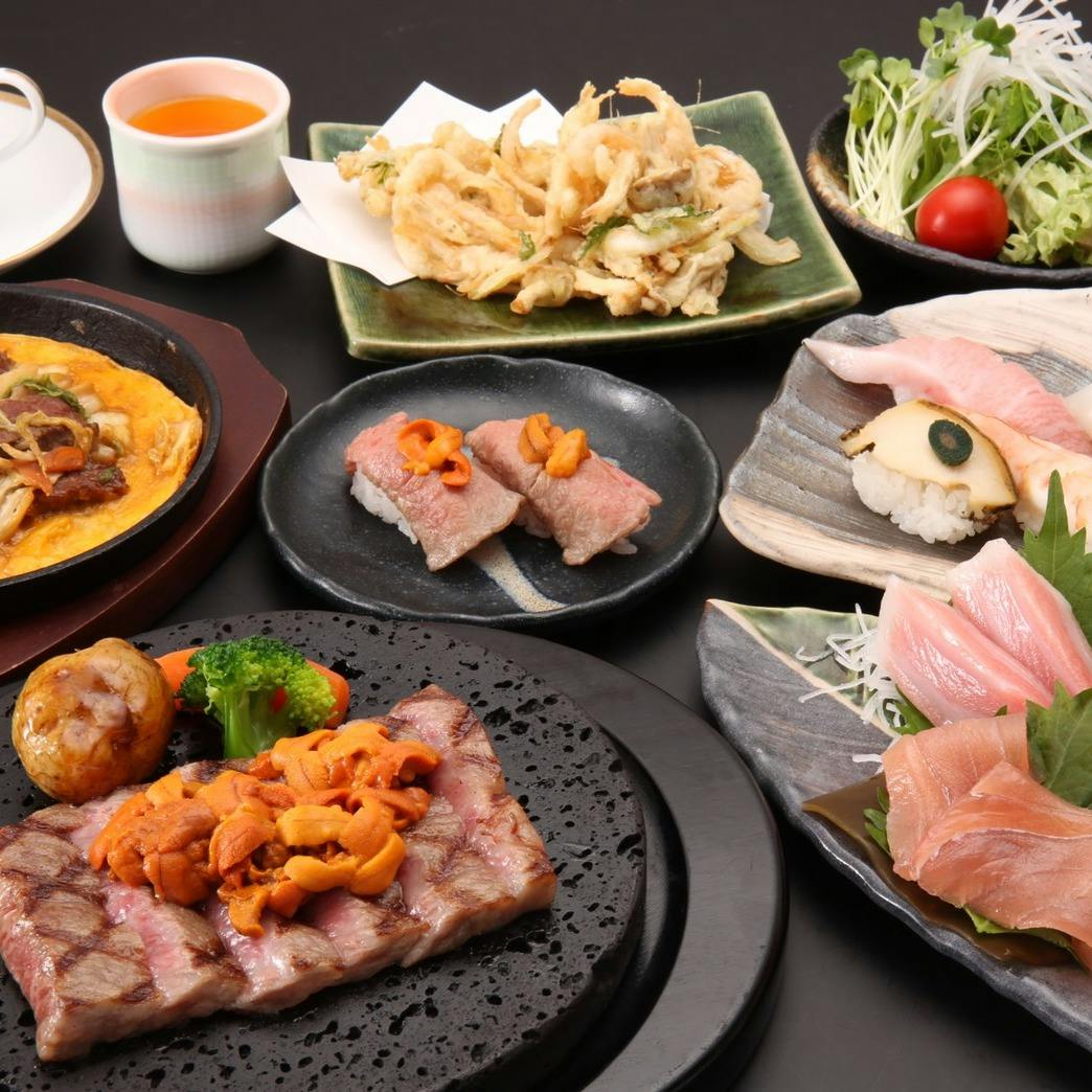ランチ 松喜うし マツキウシ 高山 炭火ステーキ 海鮮 一休 Comレストラン