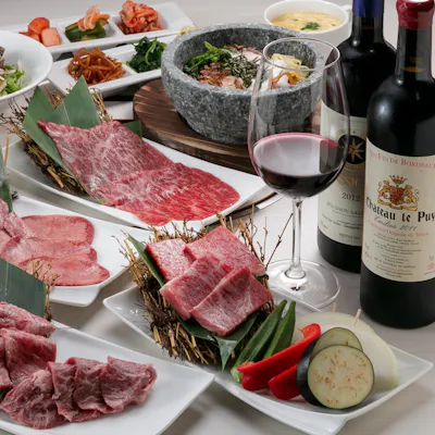 上質なお肉と美味しいお酒のマリアージュ