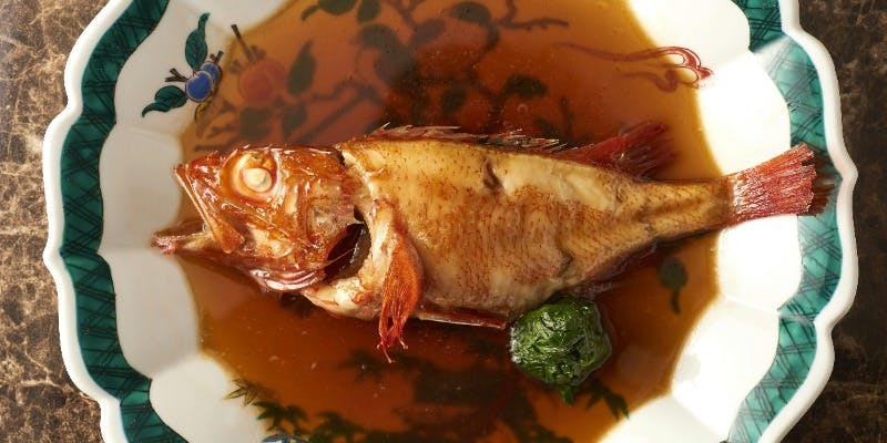 【北海道根室産　きんきの一匹まるまる煮付け御膳】数量限定！