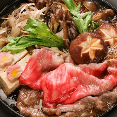 仙匠といえばすき焼き