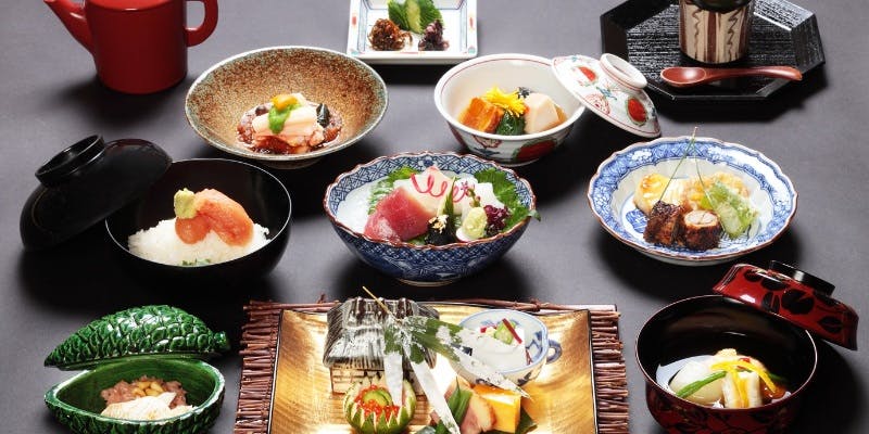 【懐石料理～月～】 お魚・お野菜中心の人気コース