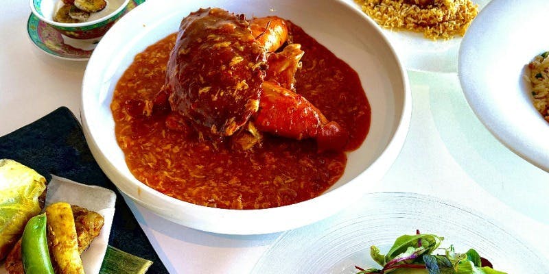 2H飲み放題＆チリクラブからデザートまで付いた【トラディショナルコース】全6品！！