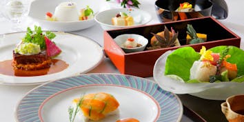 【アニバーサリープラン】King＆King ～和洋両方を楽しむコース～ - 八王子日本閣 レストラン フローラ