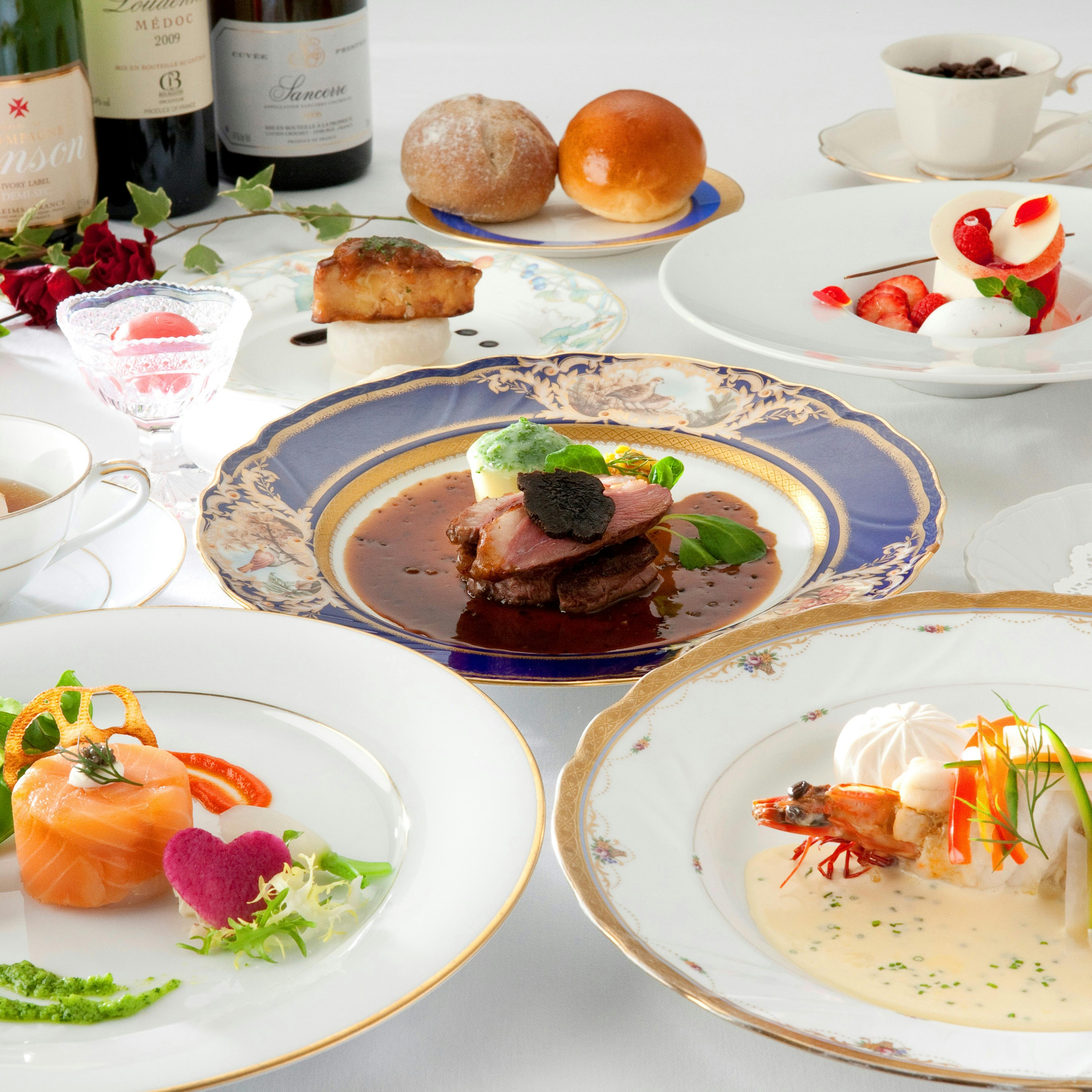 八王子日本閣 レストラン フローラ Anniversary Plan フランス料理 ランチ プラン メニュー 一休 Comレストラン