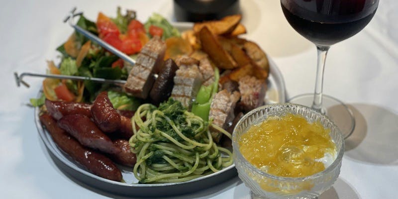 こだわり食材のバーベキュープレートプラン