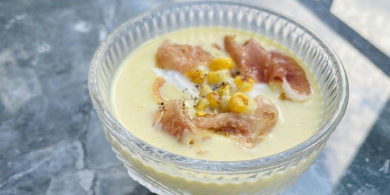 曜日限定、こだわり食材を使った医師監修コース＋ウエルカムドリンク