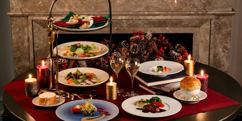 【Xmas2025】クリスマスディナー ハイティースタイルの特別コース＋【第1部】17時30分or18時00分ご来店