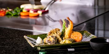 【なごみ Nagomi】お刺身、天ぷら、ステーキの贅沢を凝縮したお得なコース - 鉄板焼「銀杏」／ホテル日航姫路
